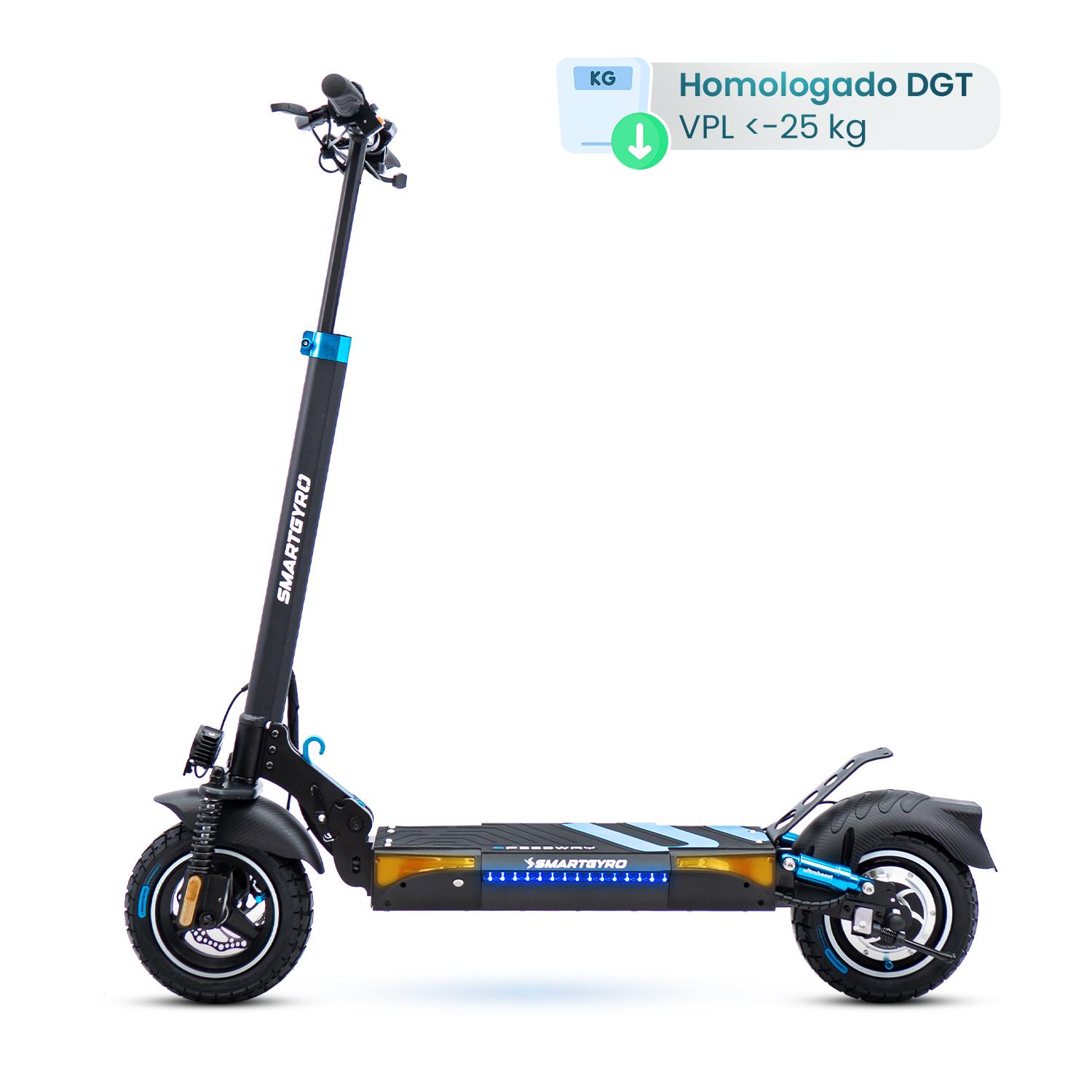 smartGyro Patinete eléctrico Speedway - Reacondicionado Certificado SAT (Homologado DGT) - foto 2