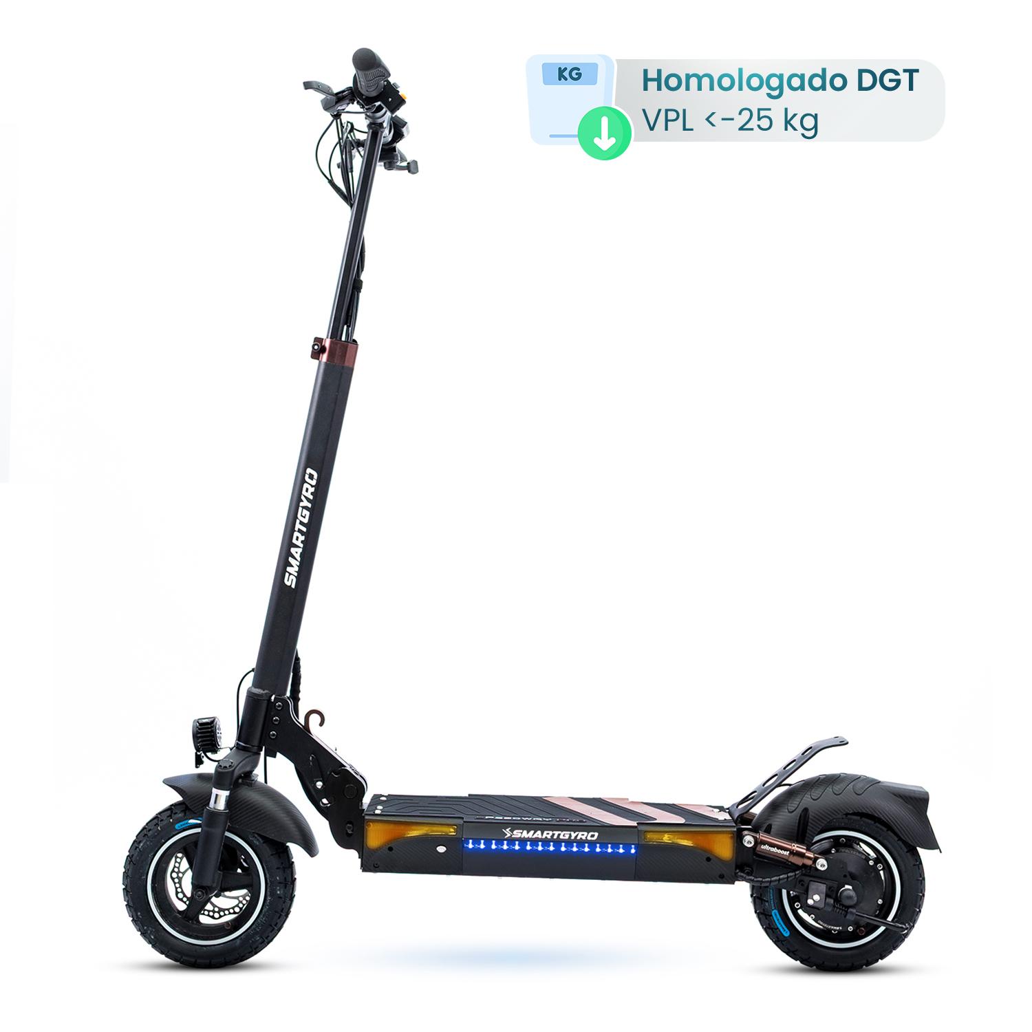 smartGyro Patinete eléctrico Speedway Pro - Reacondicionado Certificado SAT (Homologado DGT) - foto 2