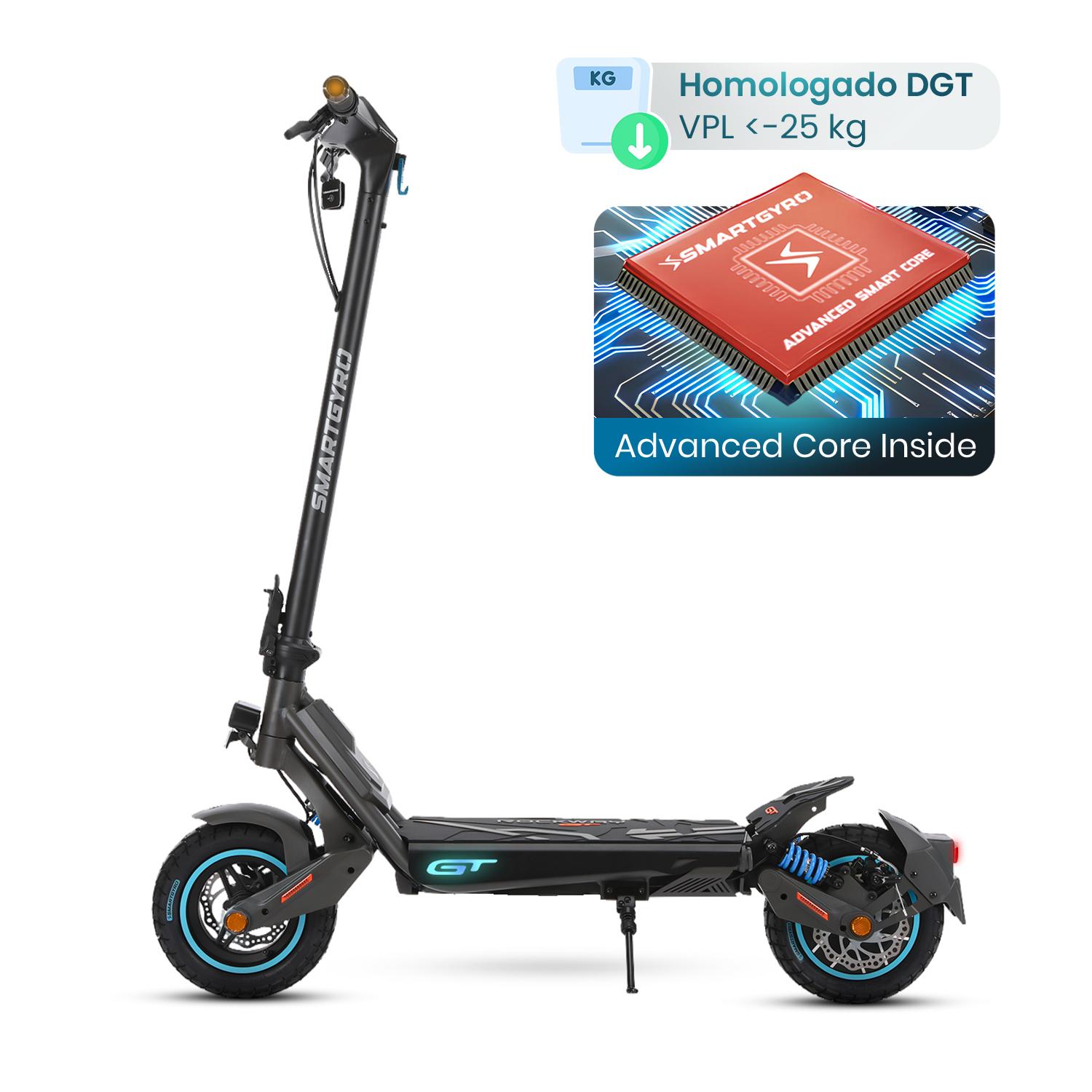smartGyro Patinete eléctrico Rockway GT - Reacondicionado Certificado SAT (Homologado DGT) - foto 2