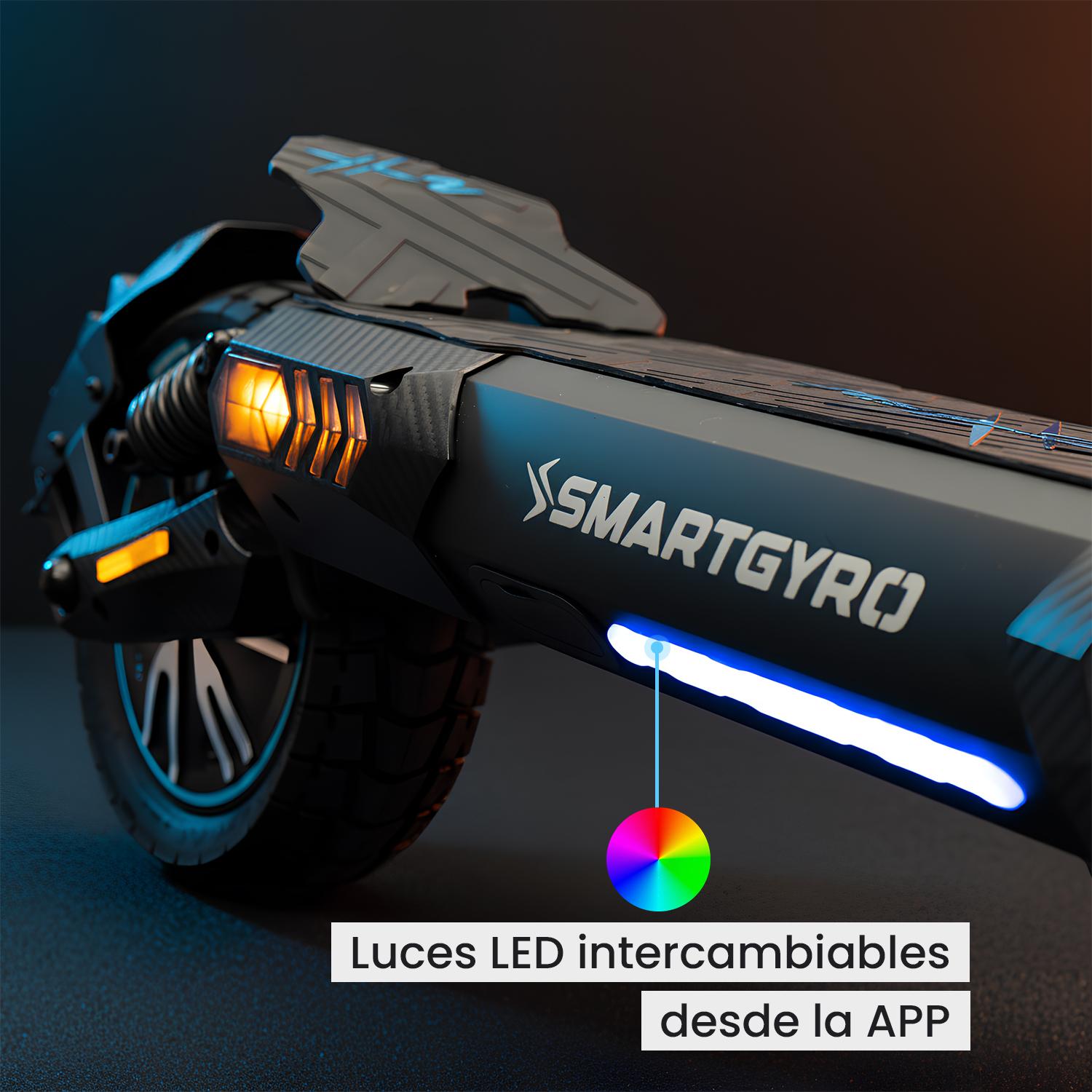 smartGyro Patinete eléctrico CrossOver Dual Max 2 - Reacondicionado Certificado SAT (Homologado DGT) - foto 4