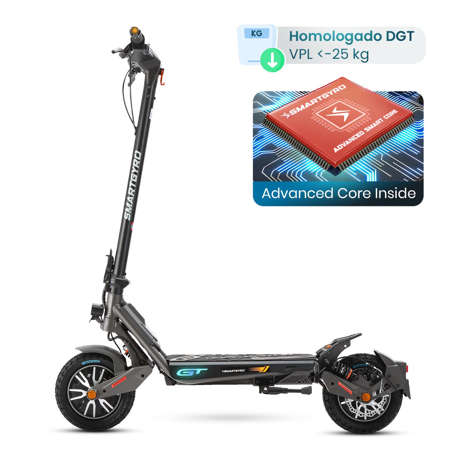 Patinete eléctrico Rockway GT Dual - smartGyro (Homologado DGT) - foto 3