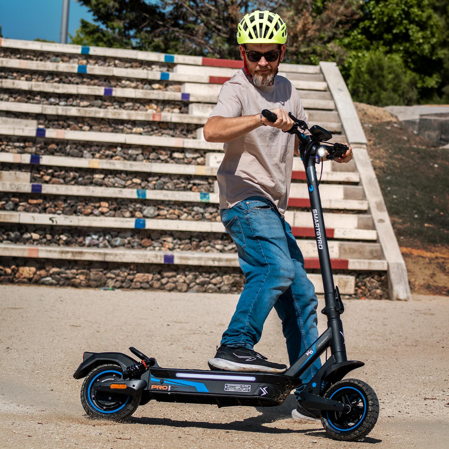 smartGyro Patinete eléctrico K5 Pro LR - Reacondicionado Certificado SAT (Homologado DGT) - foto 3