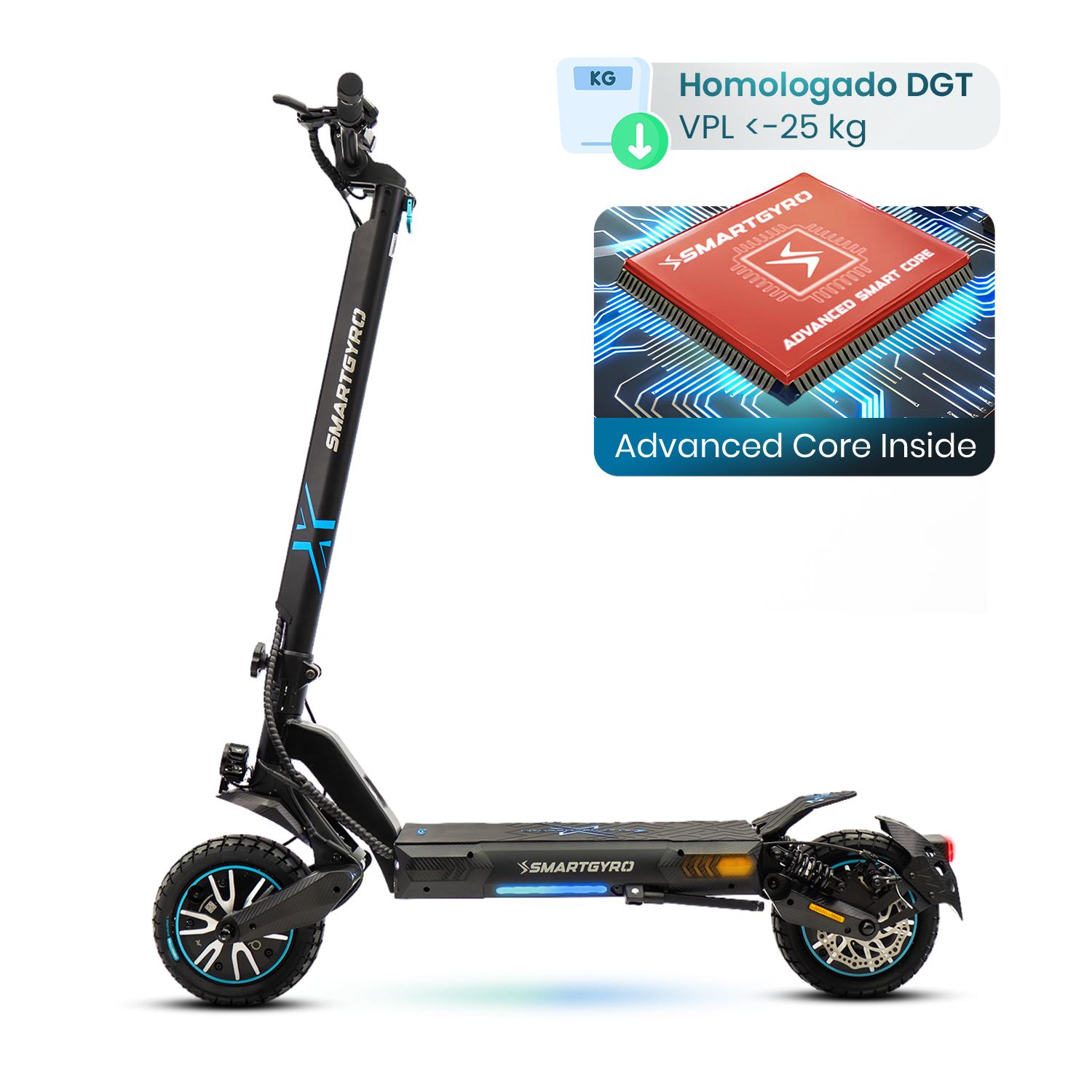 smartGyro Patinete eléctrico CrossOver Dual Max 2 LR - Reacondicionado Certificado SAT (Homologado DGT) - foto 2