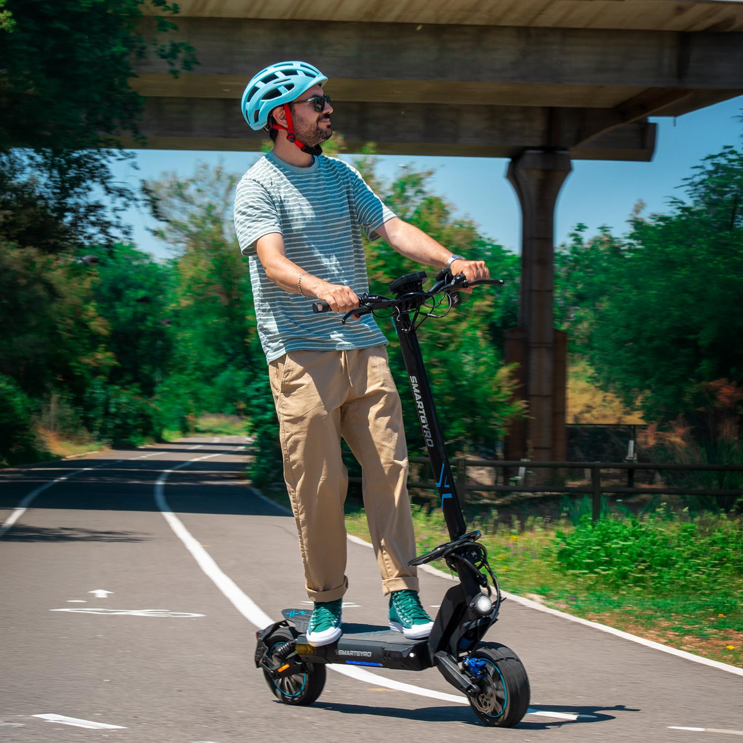 smartGyro Patinete eléctrico CrossOver Dual Max 2 LR - Reacondicionado Certificado SAT (Homologado DGT) - foto 16