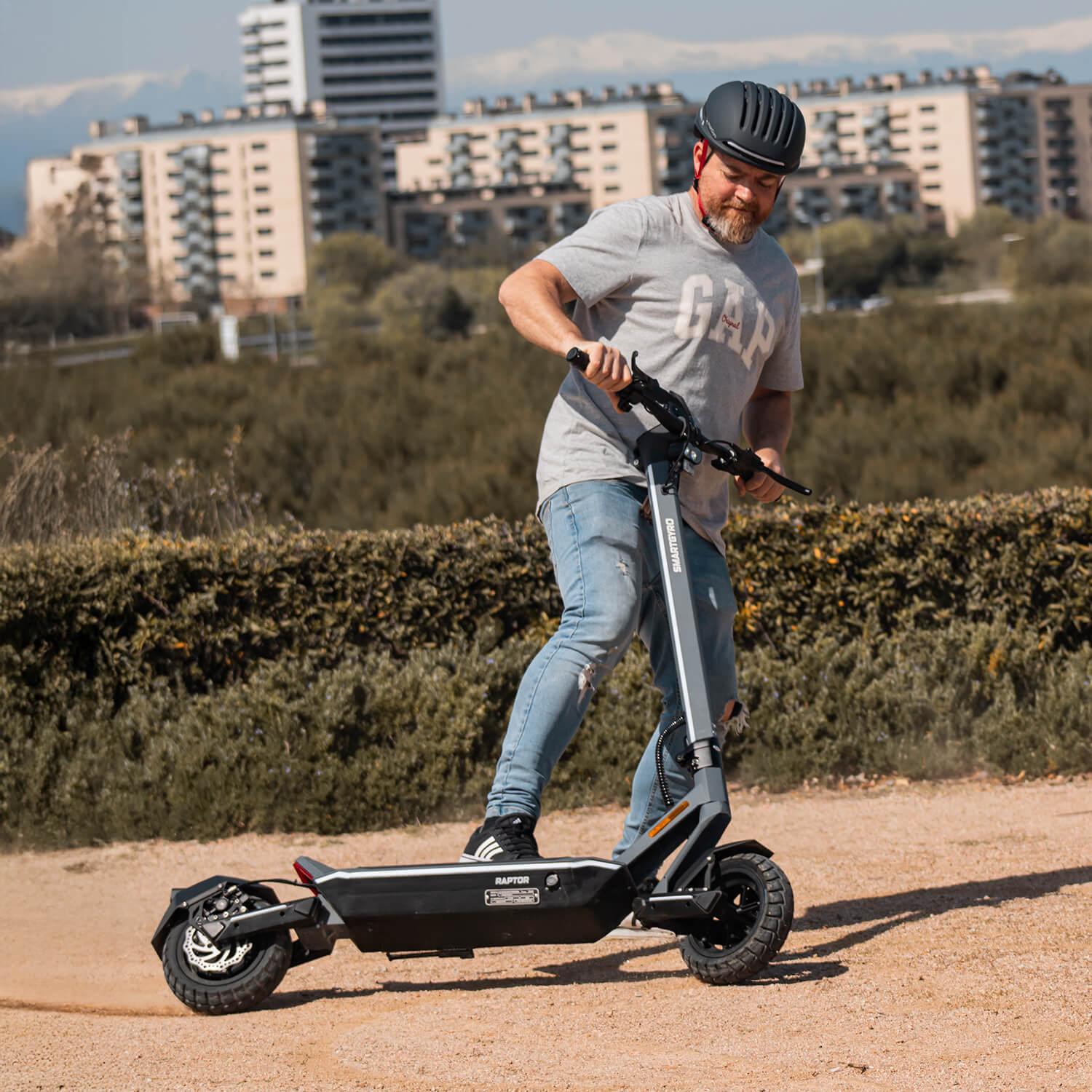 smartGyro Patinete eléctrico Raptor EVO - Reacondicionado Certificado SAT (Homologado DGT) - foto 7