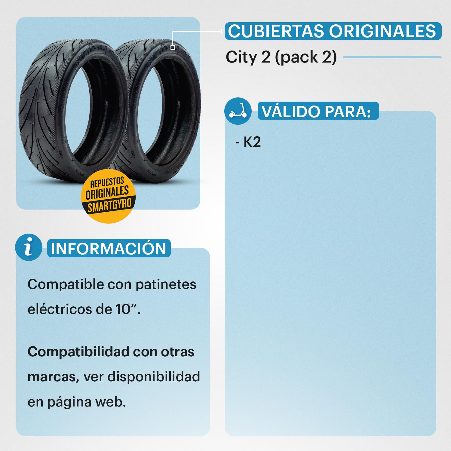 SmartGyro SMG CUBIERTA CITY 1 pack2 (SERIE Z) - foto 3