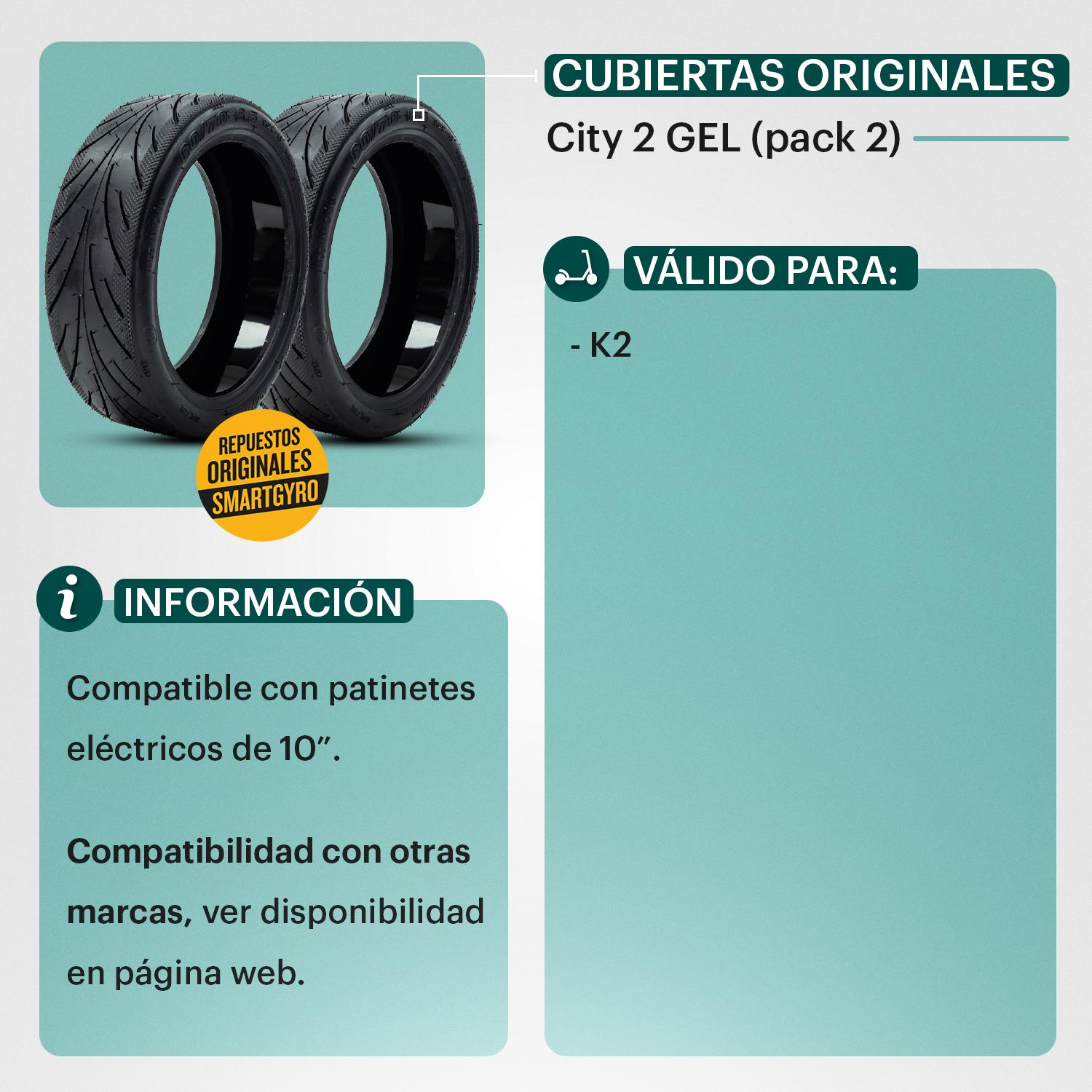 SmartGyro SMG CUBIERTA GEL ADVENTURE 1 pack2 (SW/RW/CO) - foto 3