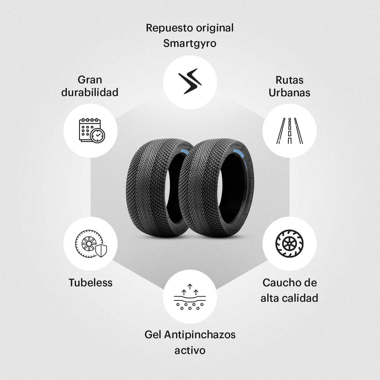 SmartGyro SMG CUBIERTA GEL CITY 2 pack2 (K2) - foto 5